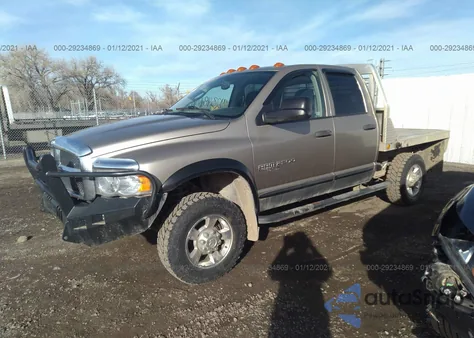 2005 Dodge Ram 2500 Slt from USA, damaged, VIN 3D7KS28CX5G805350